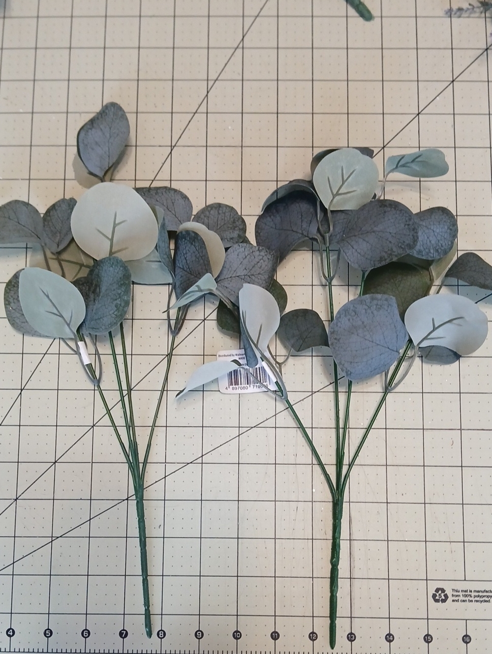 Artificial Eucalyptus Bouquets - Set Of 2